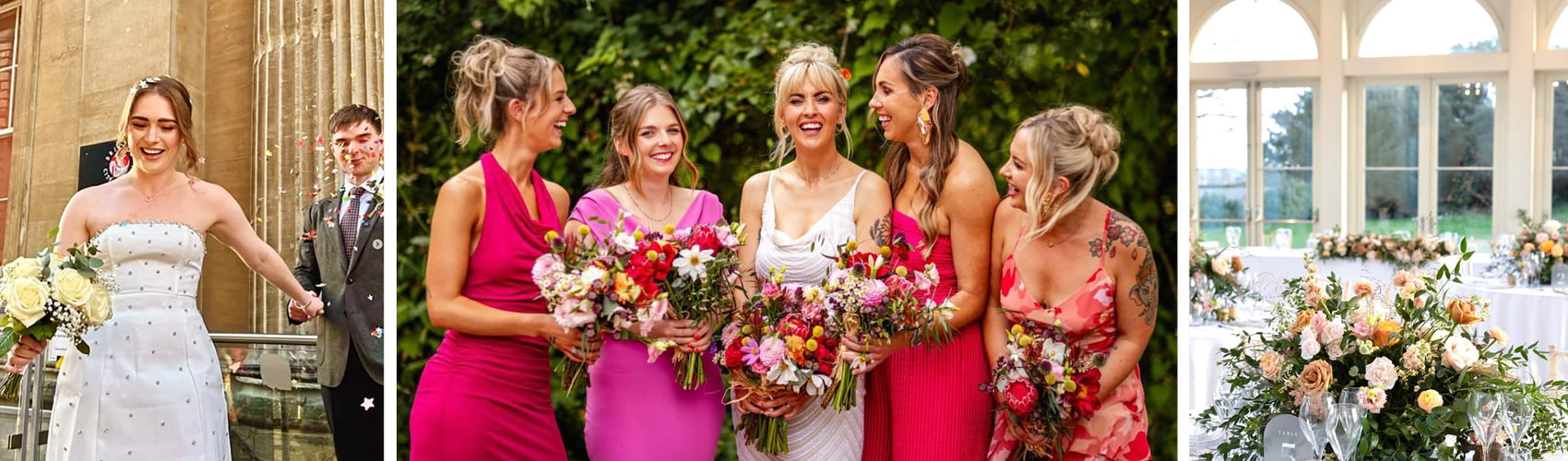 Wedding flowers from Seasons Florist in Portishead